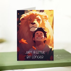 JW Card | Printable Encouragement Card | Just A Little Bit Longer | Instant Download