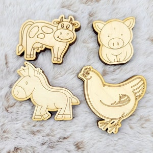 Farm Animal Magnets SVG