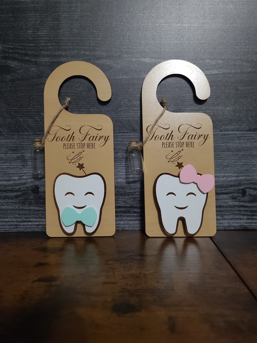 Tooth Fairy Money Holder Tooth Holder Stop Here Door Hanger - Etsy