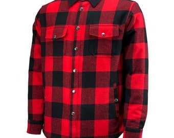 Red Flannel Jacket Checked Flannel 