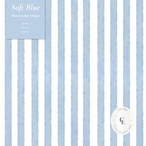 Pakket met digitaal papier in blauwe aquarelverf, naadloos handgeschilderd penseelpatroon voor scrapbooking en junk journals.