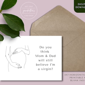 TÉLÉCHARGEMENT NUMÉRIQUE - Carte numérique - Annonce de grossesse frère - Annonce de grossesse drôle - Carte de bébé drôle