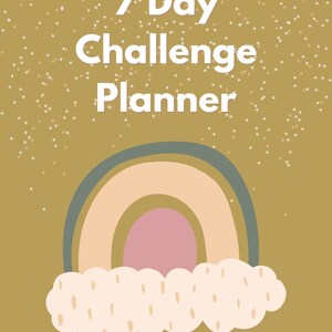 7-Day Challenge Planner - Daily To-Do, Habit Tracker, Progress Journal & Motivational Quotes