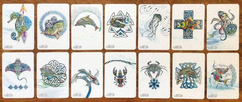 The Transparent Wisdom Tarot Deck - Etsy