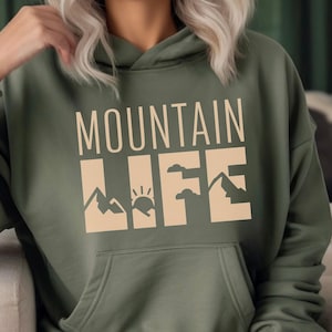Mountain Life Shirt, Lifestyle Shirt, Vacation Tee, Mountain Life sweatshirt, Hillbilly shirt, Country Lifestyle shirt, Outdoor Lover shirt