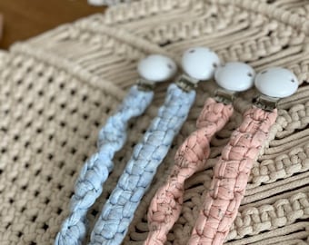 Fopspeenketting macrame - handgemaakt cadeau - boho