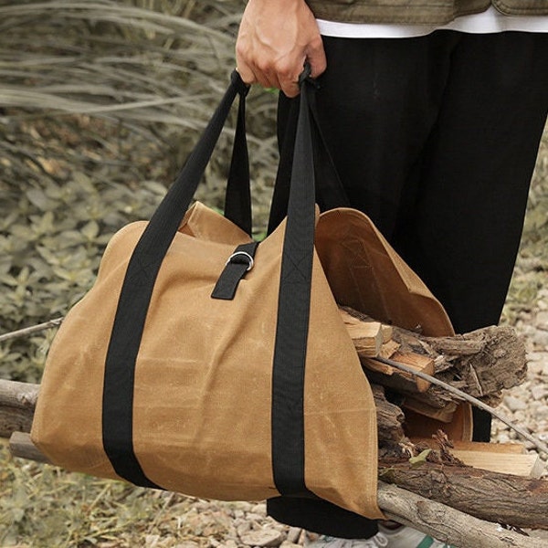 Firewood Carrier Etsy