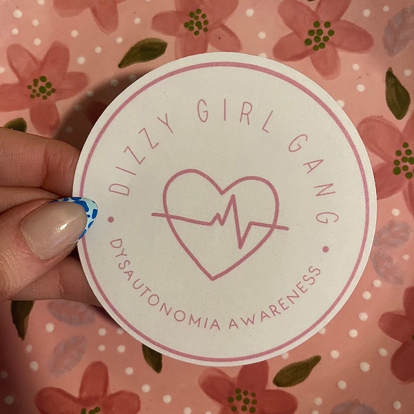Dizzy Girl Gang- Dysautonmia Sticker