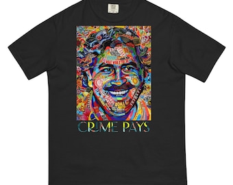 Pablo Escobar Crime Pays t-shirt