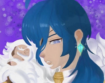 Kaeya Alberich (Digital Print)