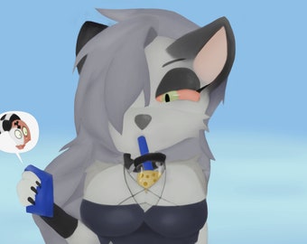 Loona the Hellhound (Digital Print)