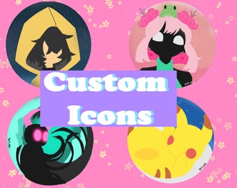 Cute Custom Icons| Digital Art Commissions