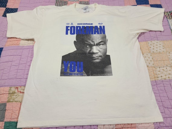 Vintage 90s George Foreman You tell him to retire… - image 4
