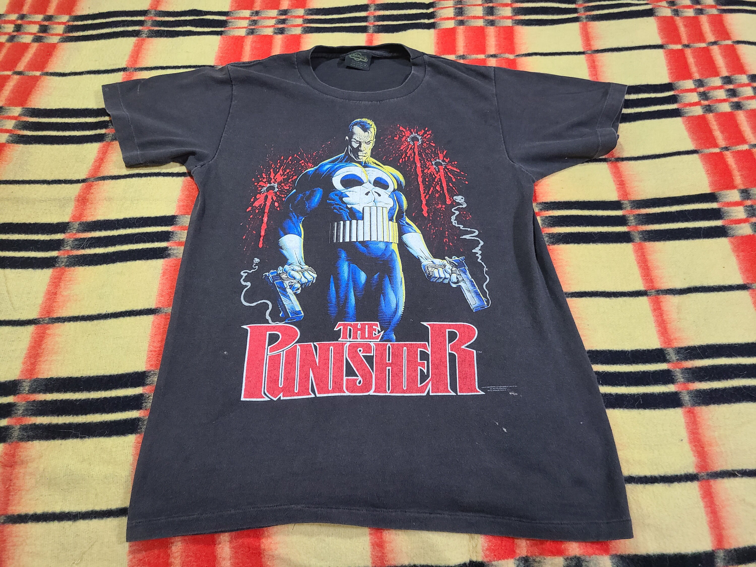 Vintage 1989 the Punisher Marvel Comics Soft 100% Cotton Comic Book Cartoon  Movie Promo Tee T Shirt 38 M - Etsy