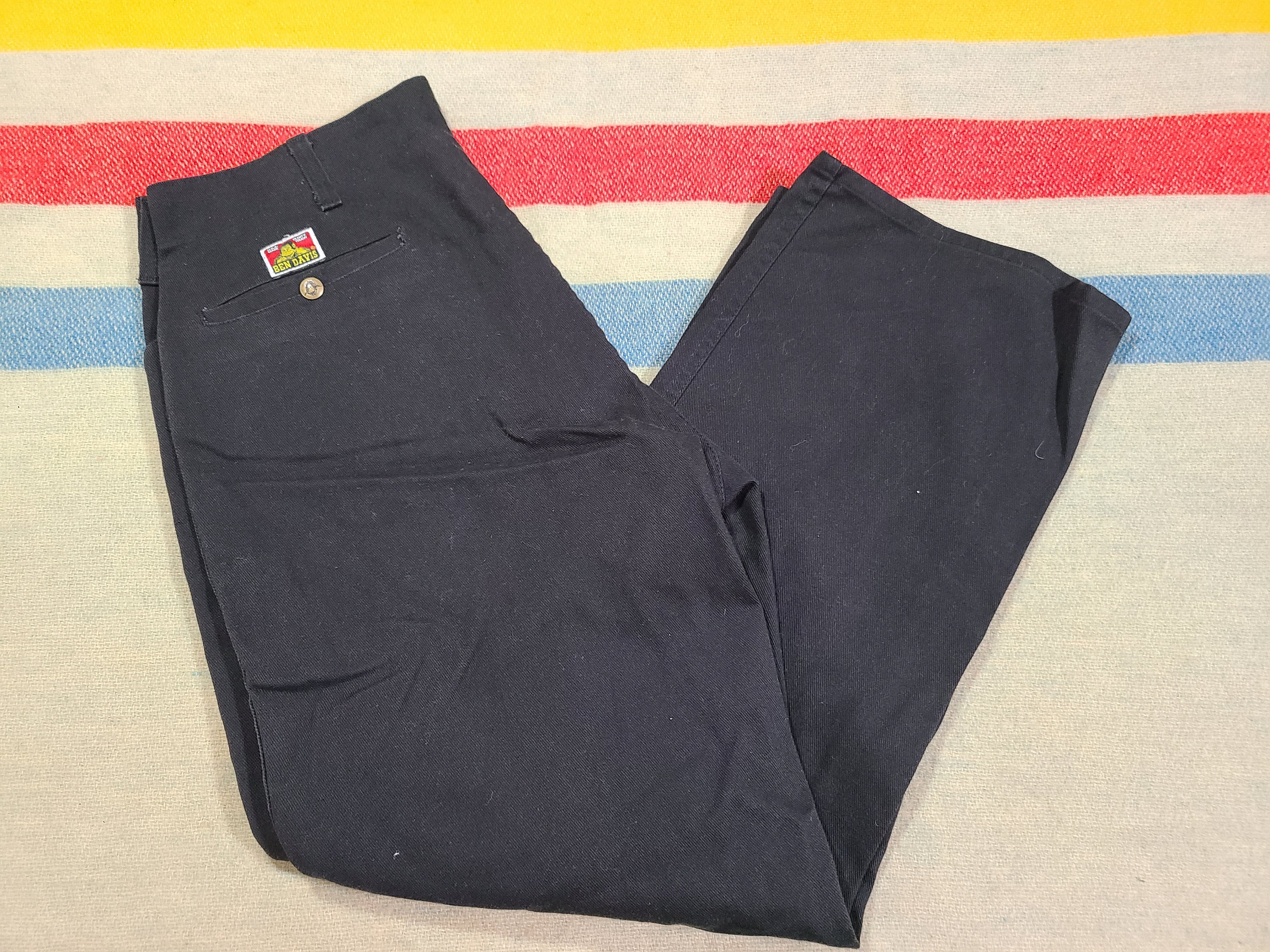 Vintage 1970s Ben Davis Work Wear Cotton Work Pants Waist: 34 - Etsy
