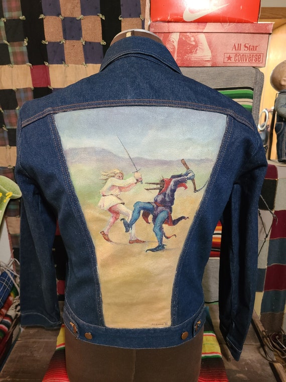 NOS Vintage 1960s / 70s Wrangler Indigo Denim Western Hand - Etsy NOS Vintage 1960s / 70s Wrangler Indigo Denim Western Hand - Etsy