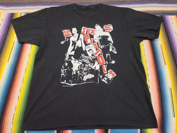 Vintage 1995 Sex Pistols Punk Rock God Save the Q… - image 4