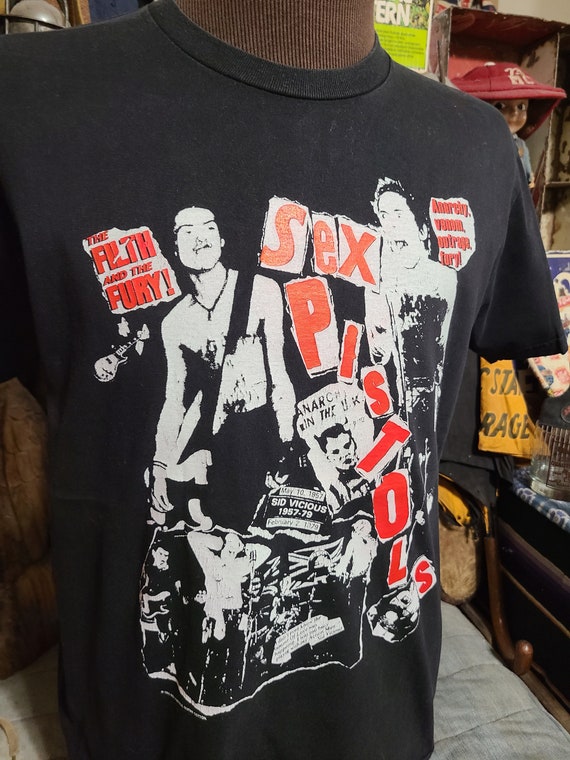 Vintage 1995 Sex Pistols Punk Rock God Save the Q… - image 2