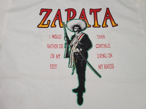 NOS Vintage 80s 90s YAGA Rasta Wear Zapata Mexica… - image 2