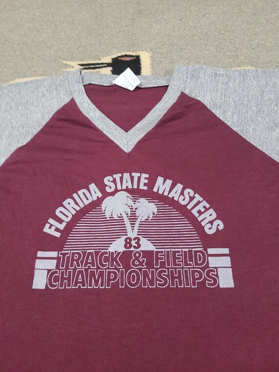 Vintage 80s Florida State Masters track and Field… - image 5