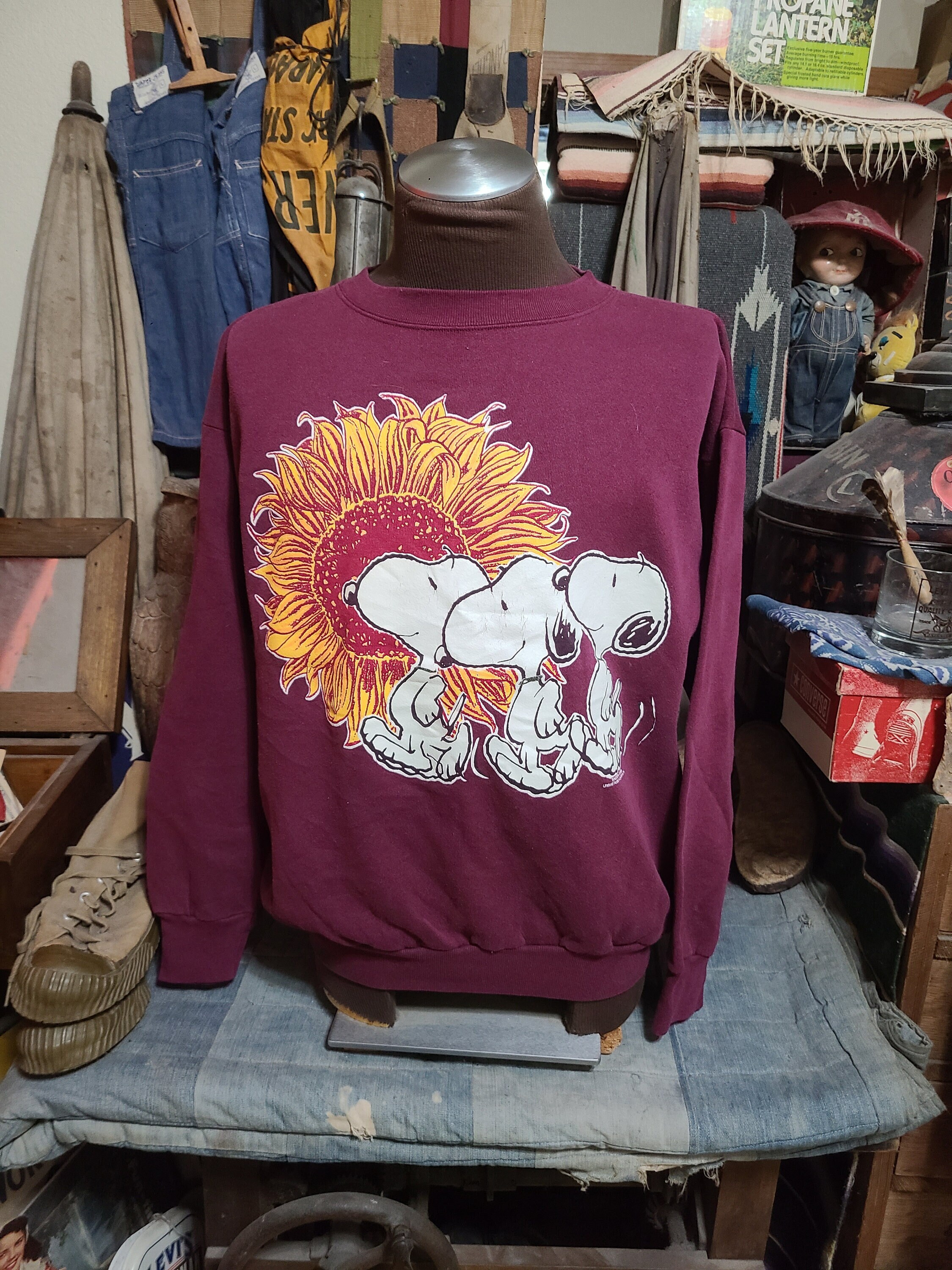 snoopy sunflower shirt