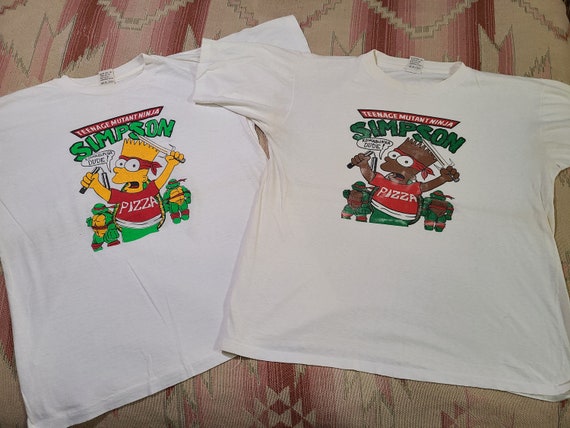 Teenage Mutant Ninja Turtles Pizza Party Men's 18/1 Cotton Short-Sleeve  T-Shirt - Special Order