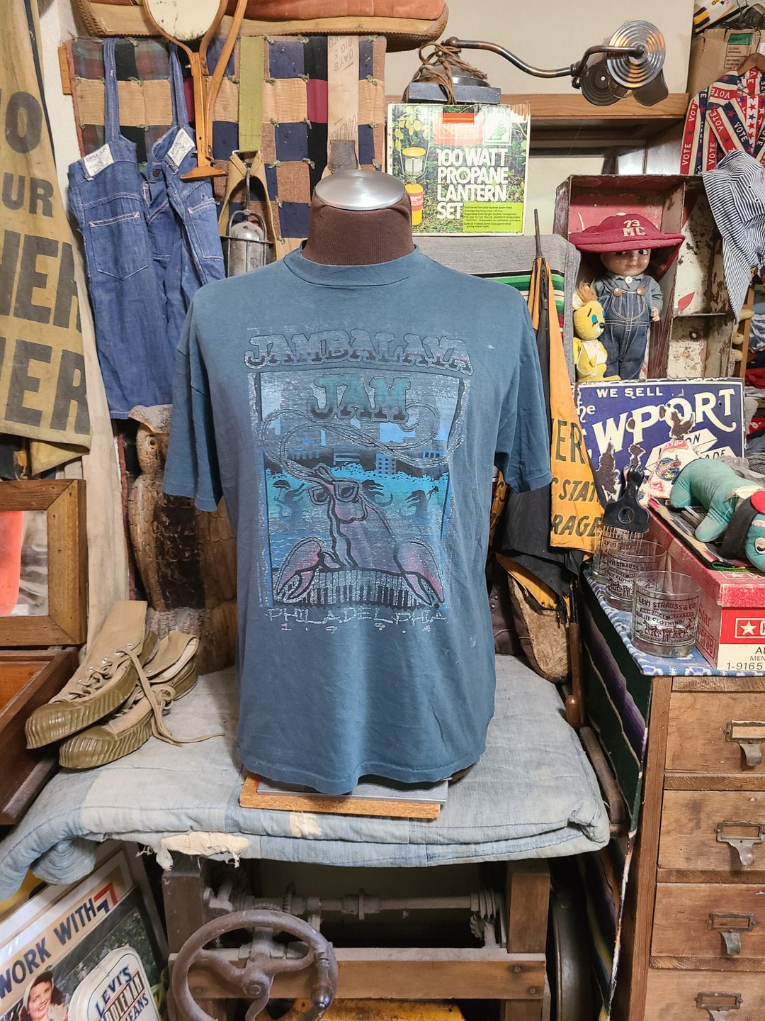 Vintage 1994 Philadelphia Jambalaya Jam Crawfish Concert Tour Etsy