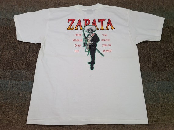 NOS Vintage 80s 90s YAGA Rasta Wear Zapata Mexica… - image 1