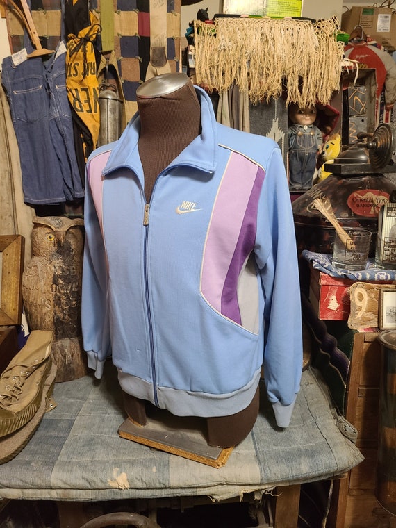 Nike white deals track top