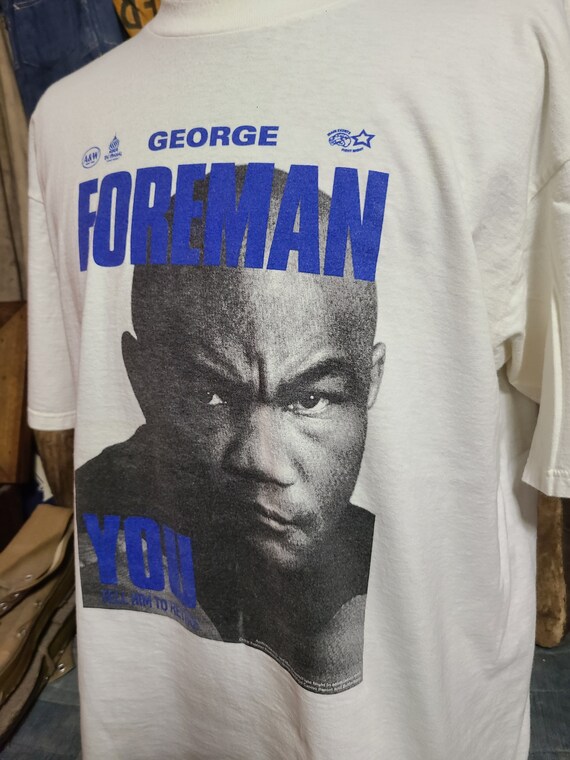 Vintage 90s George Foreman You tell him to retire… - image 2