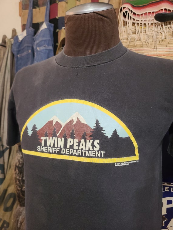 Vintage 1990 Twin Peaks Sheriffs Department David… - image 2