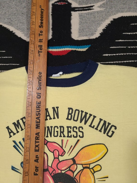 Vintage 1981 Congress Memphis American Bowling ch… - image 6