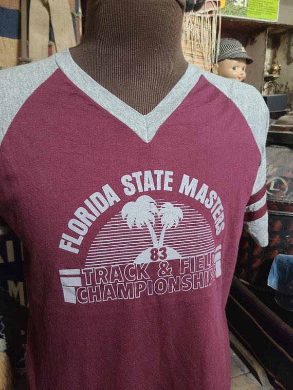 Vintage 80s Florida State Masters track and Field… - image 2