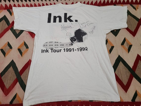 Vintage 1991 The Fixx INK New Wave Rock Concert t… - image 7