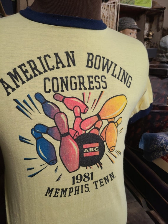 Vintage 1981 Congress Memphis American Bowling ch… - image 2