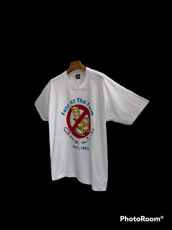 GEORGE JONES Vintage 1993 Fans At The Farm New Ol… - image 4