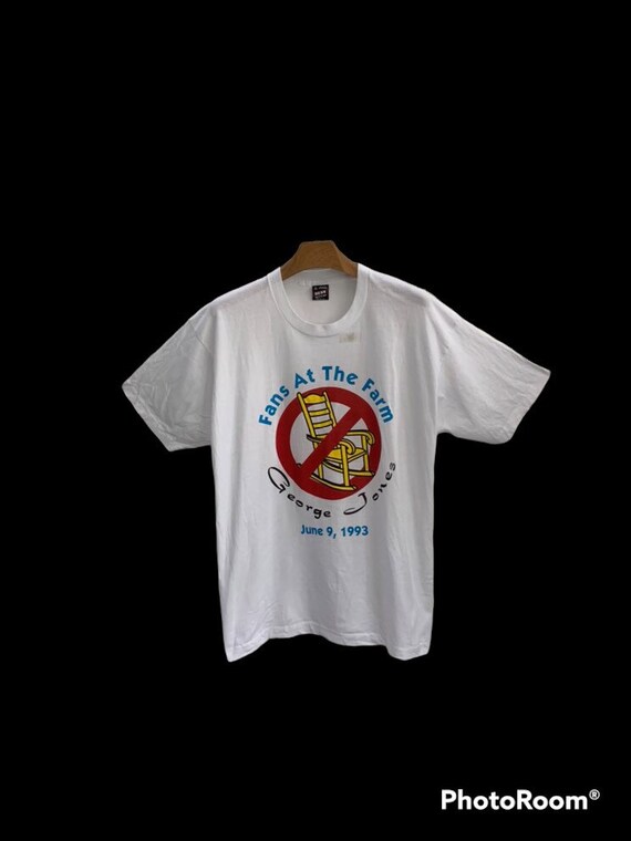 GEORGE JONES Vintage 1993 Fans At The Farm New Ol… - image 2