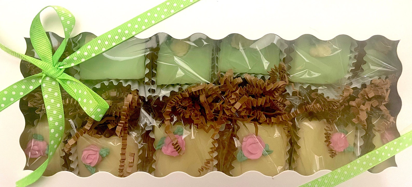 Petit Fours 12 Pcs Gift Box Custom Themed French Dessert Etsy