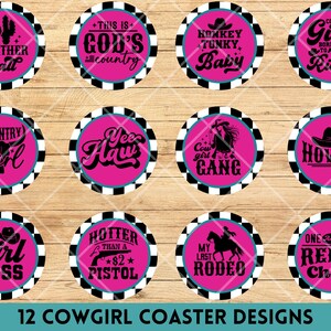 Cowgirl-bilunderlägg PNG, nyckelringssublimeringsdesign, westernnedladdning, rodeo