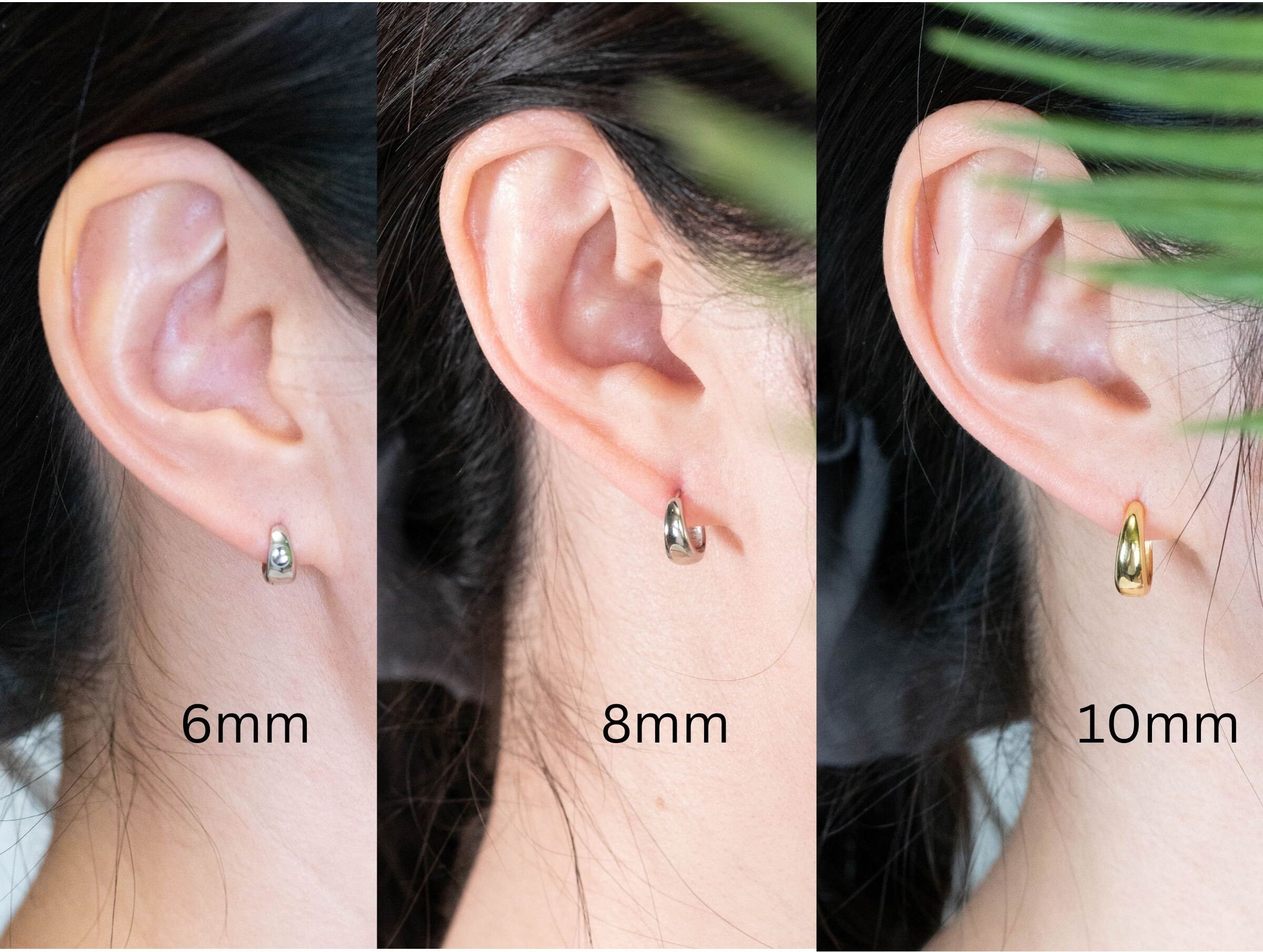 Huggie Earrings Small Hoop Earrings Set Tiny Hoop Earrings Etsy