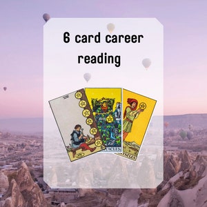 6 cartas intuitiva tarot carrera de lectura