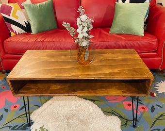 MCM Inspired Coffee Table