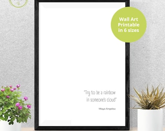 Printable Wall Art, Printable Quote, Inspirational Quotes, Digital Art, Wall Decor, Downloadable Prints, Instant Download, Home Decor, Print