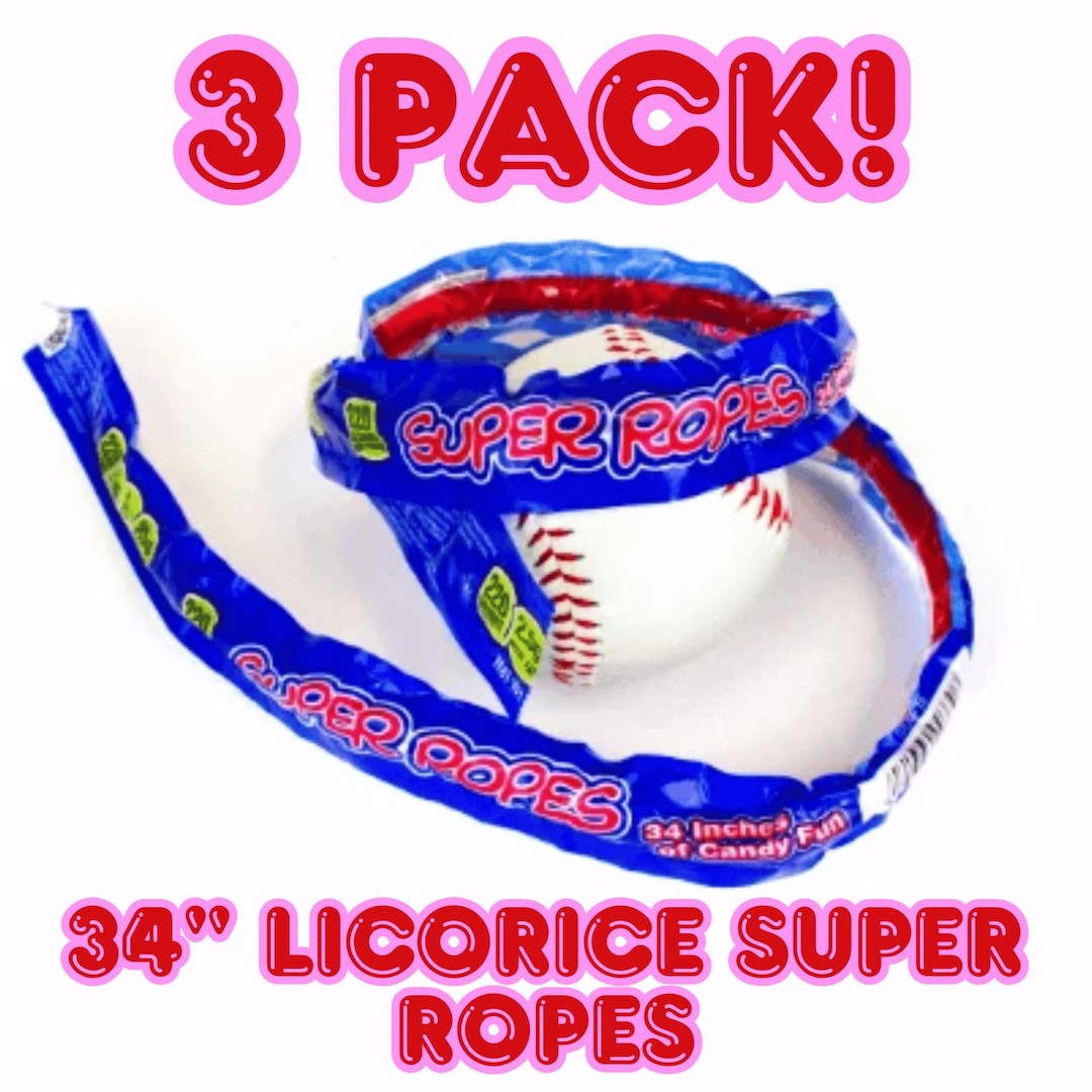 Super Ropes ~ Red Licorice Ropes ~ 34