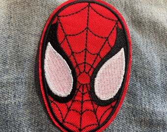 Spiderman 'Ready To Jump' Embroidered Iron-On Patch - Marvel Cloth Jacket