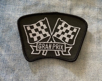 Embroidered Iron on Racing MotoGP GRAND PRIX 1 x Suzuki Large Patch 4.8 INCHES 