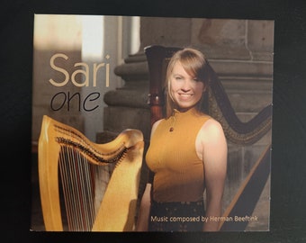 CD Harp Solo Music | Sari One | Minimal | Classical | Yoga | Meditation | Calm | Study| Relax | Sari van Brug | Herman Beefink