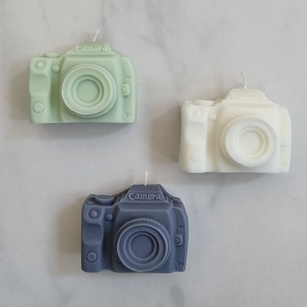 Camera Candle | Candle | Canon | Rapeseed wax | Rapeseed wax | Candle | Vegan | NL Light