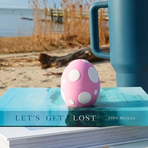 Custom Color Easter Egg. Reusable Long lasting Kids toys. 3D Printed. Fun Durable Easter Egg Basket Stuffers. Easy to open and reuse.