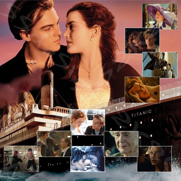 Titanic digital file for sublimation and/or printing